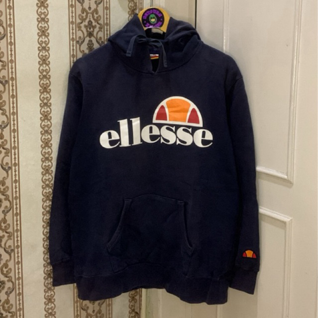 HOODIE ELLESE NAVY || SECOND ORIGINAL