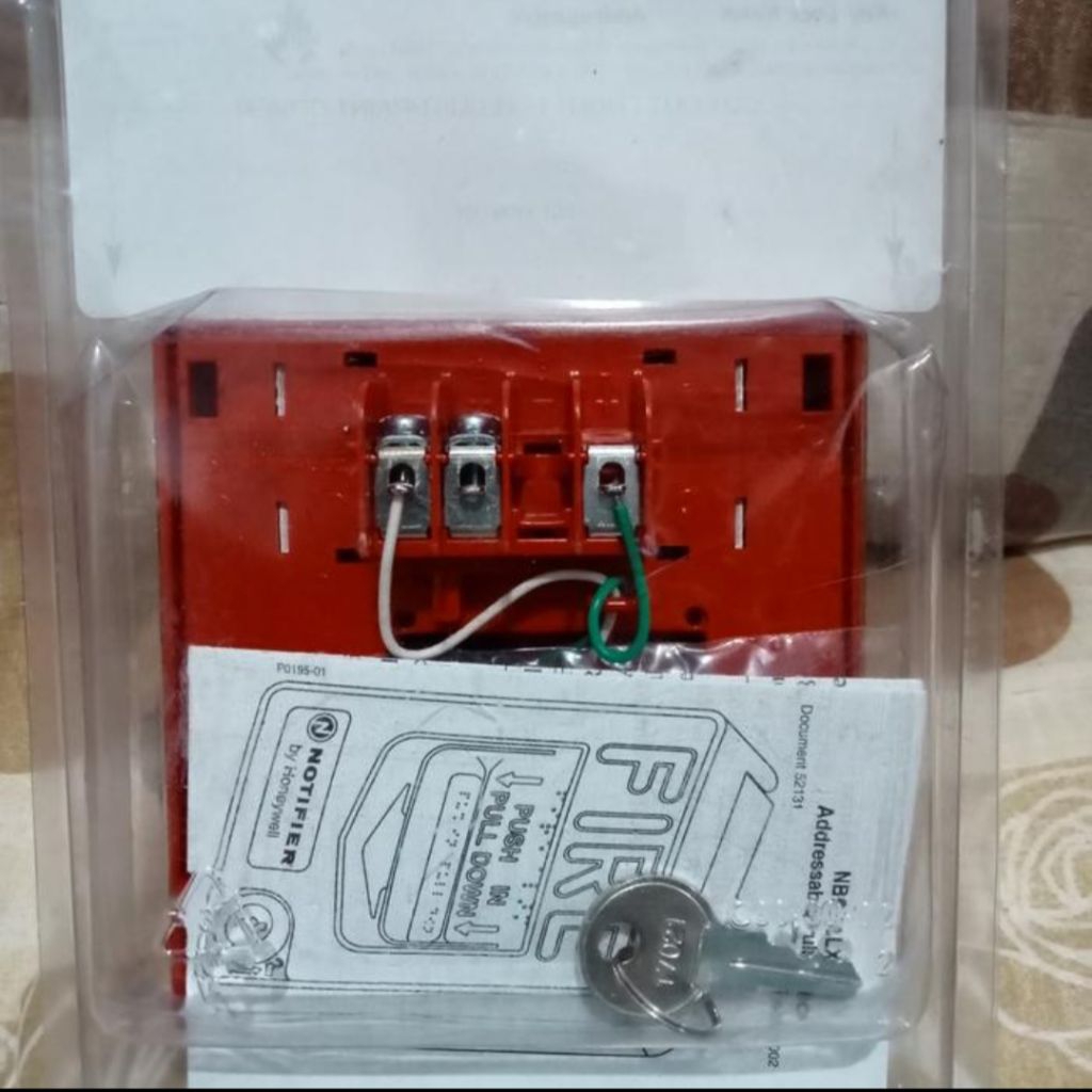 NOTIFIER NBG 12LX PUSH IN PULLDOWN