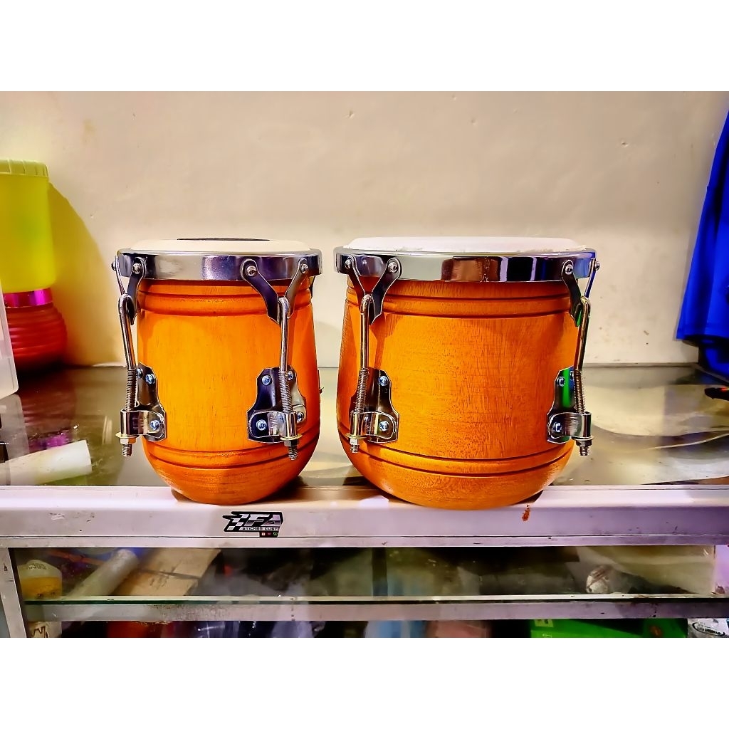 kendang/ketipung V4 crome,tanpa stand