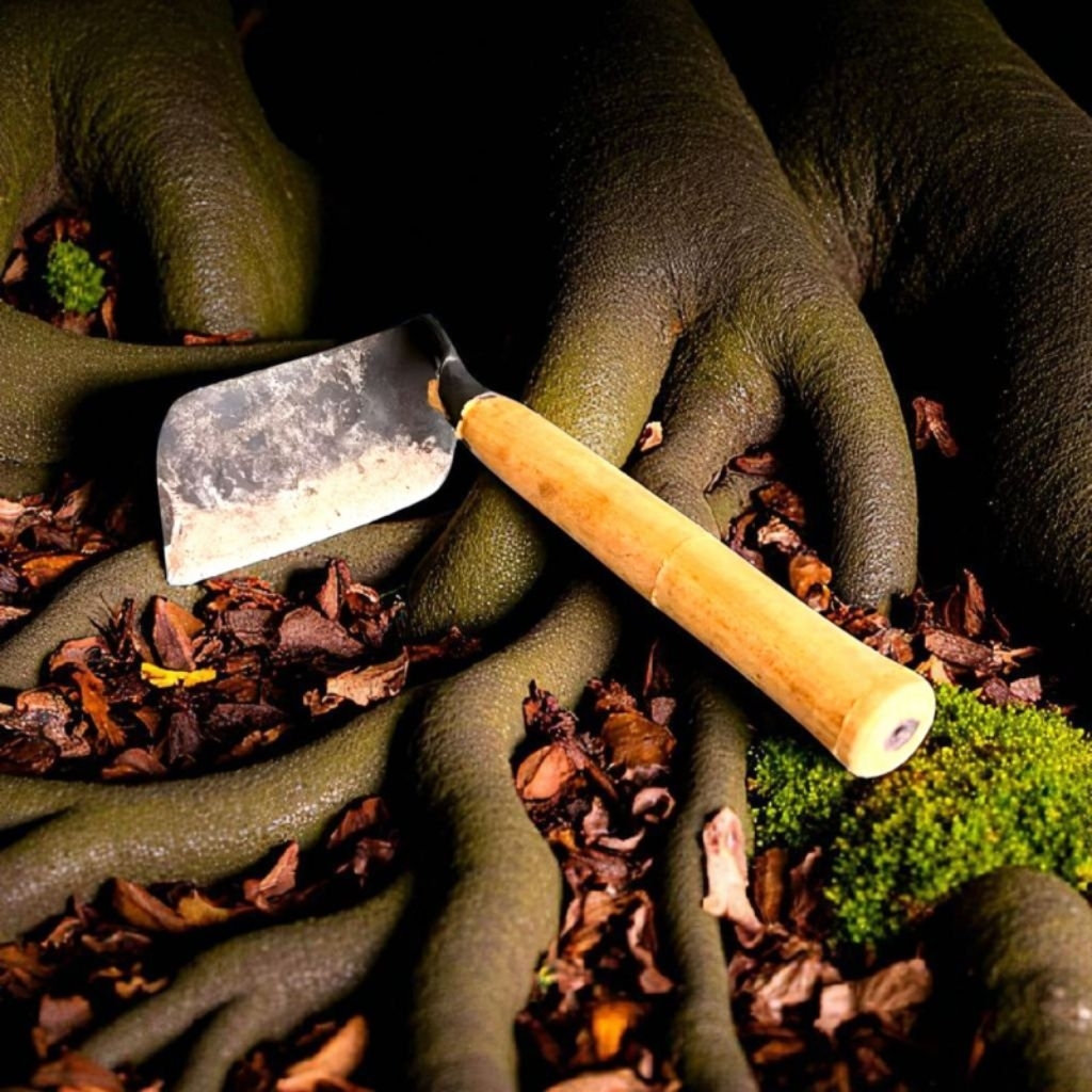 aret rumput original cap bintang lima berkebun di taman