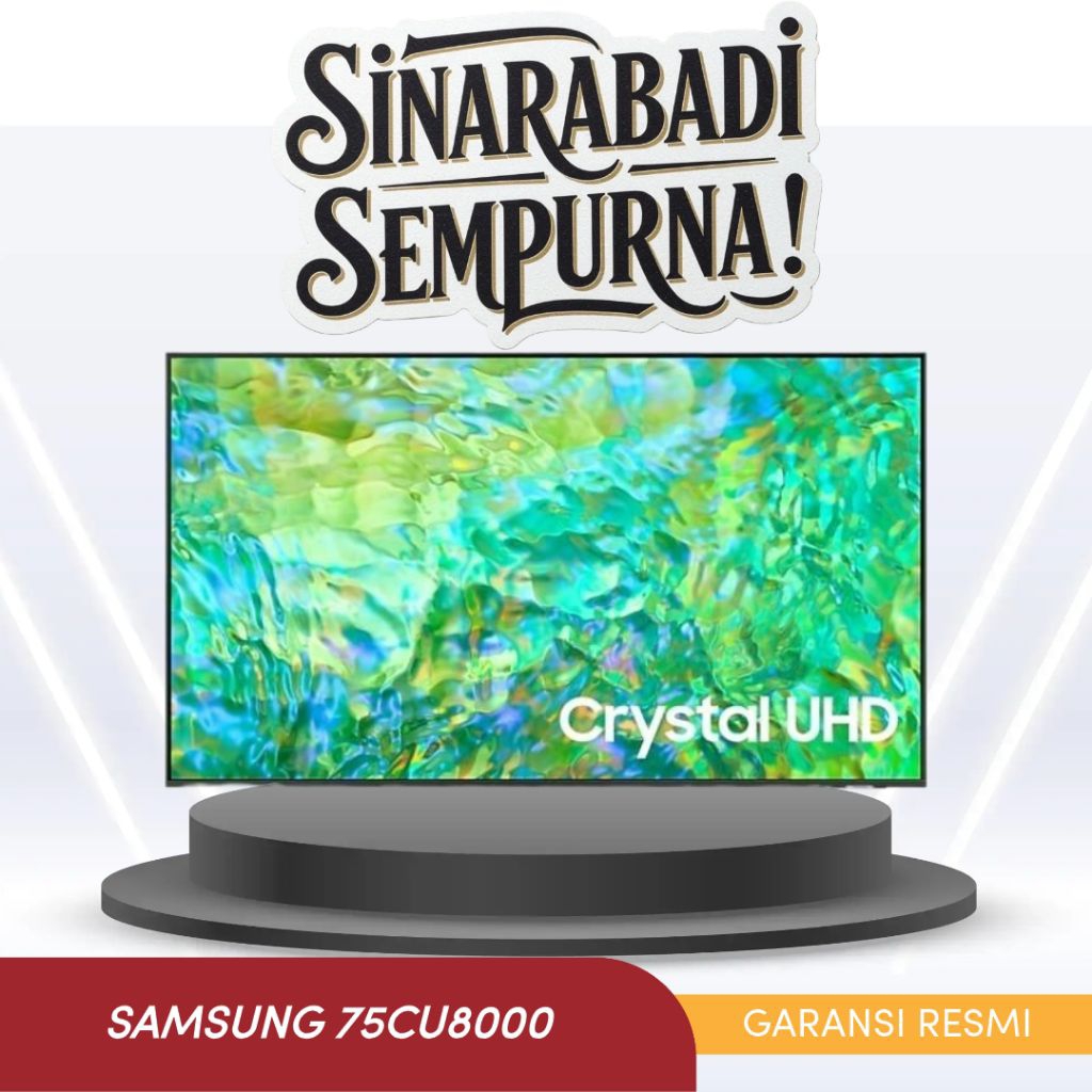 SAMSUNG 75CU8000 / UA75CU8000 4K SMART TV 75 inch 2023 series