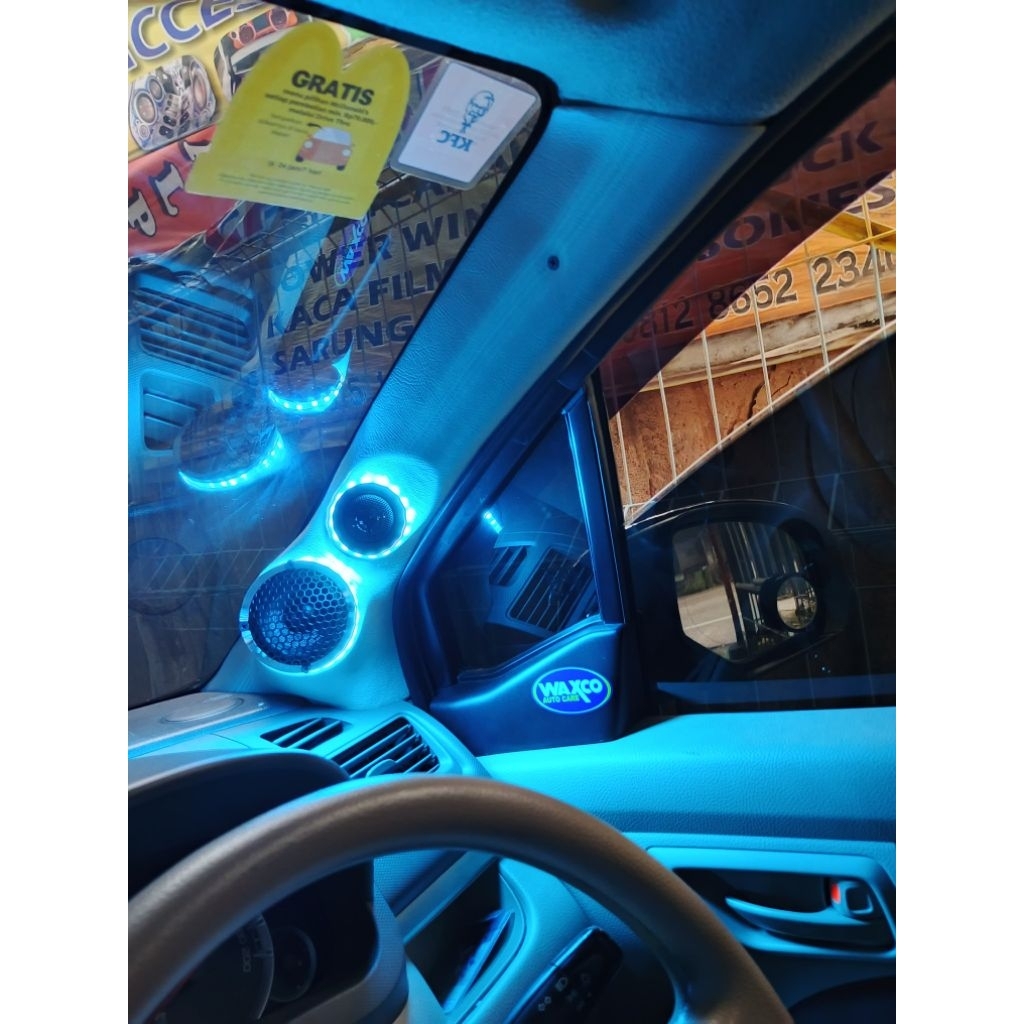 Pilar 3 way grand livina Fullset lengkap speaker midrange dan tweeter