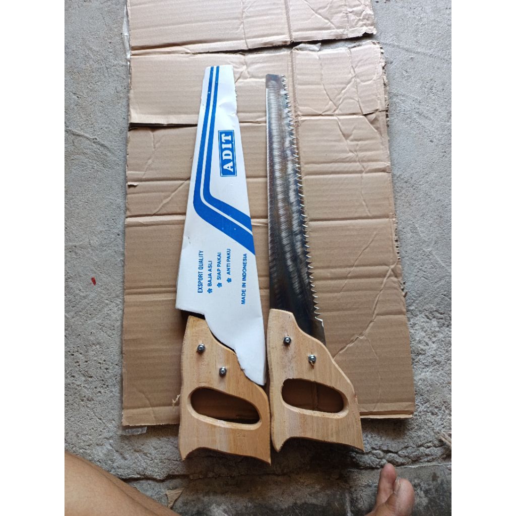 gergaji kayu bahan dari bekas gergaji slendang