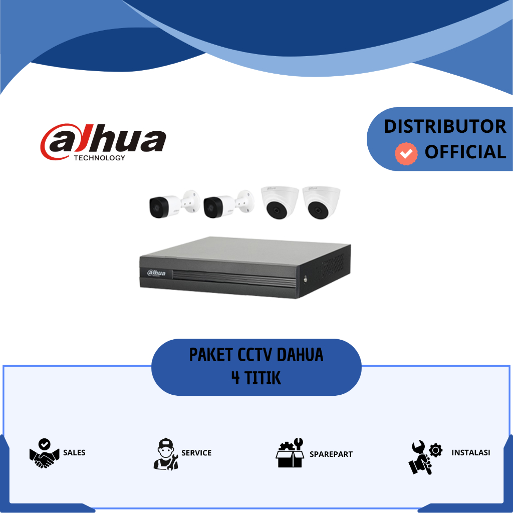 PAKET CCTV DAHUA 2MP
