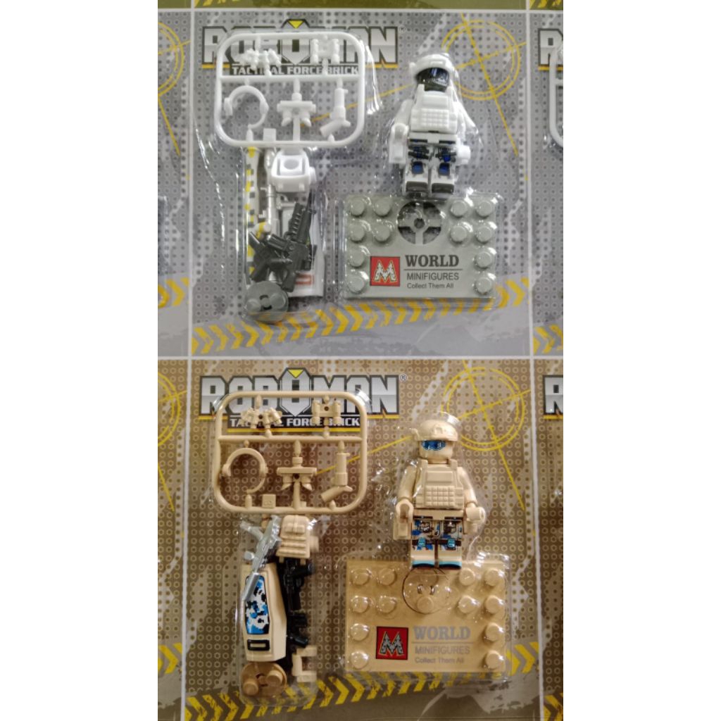 MAINAN LEGO MINIFIGURE NINJA WARRIOR