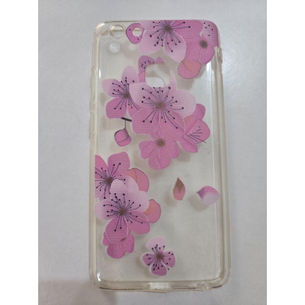 (Preloved) Case Vivo V7+ flower pink