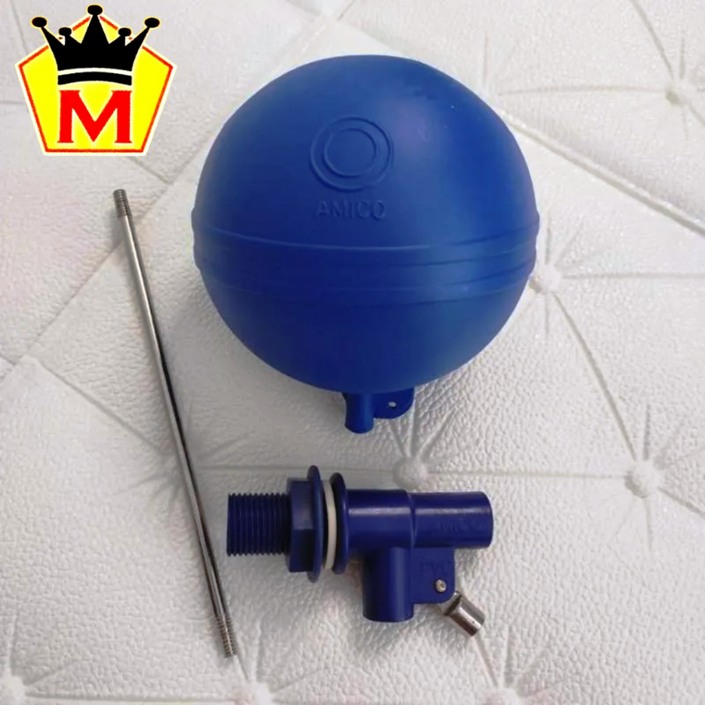 [1 PCS] Pelampung Air / Stop Kran Otomatis Tandon / Pelampung Tandon Pvc Amico 1/2"