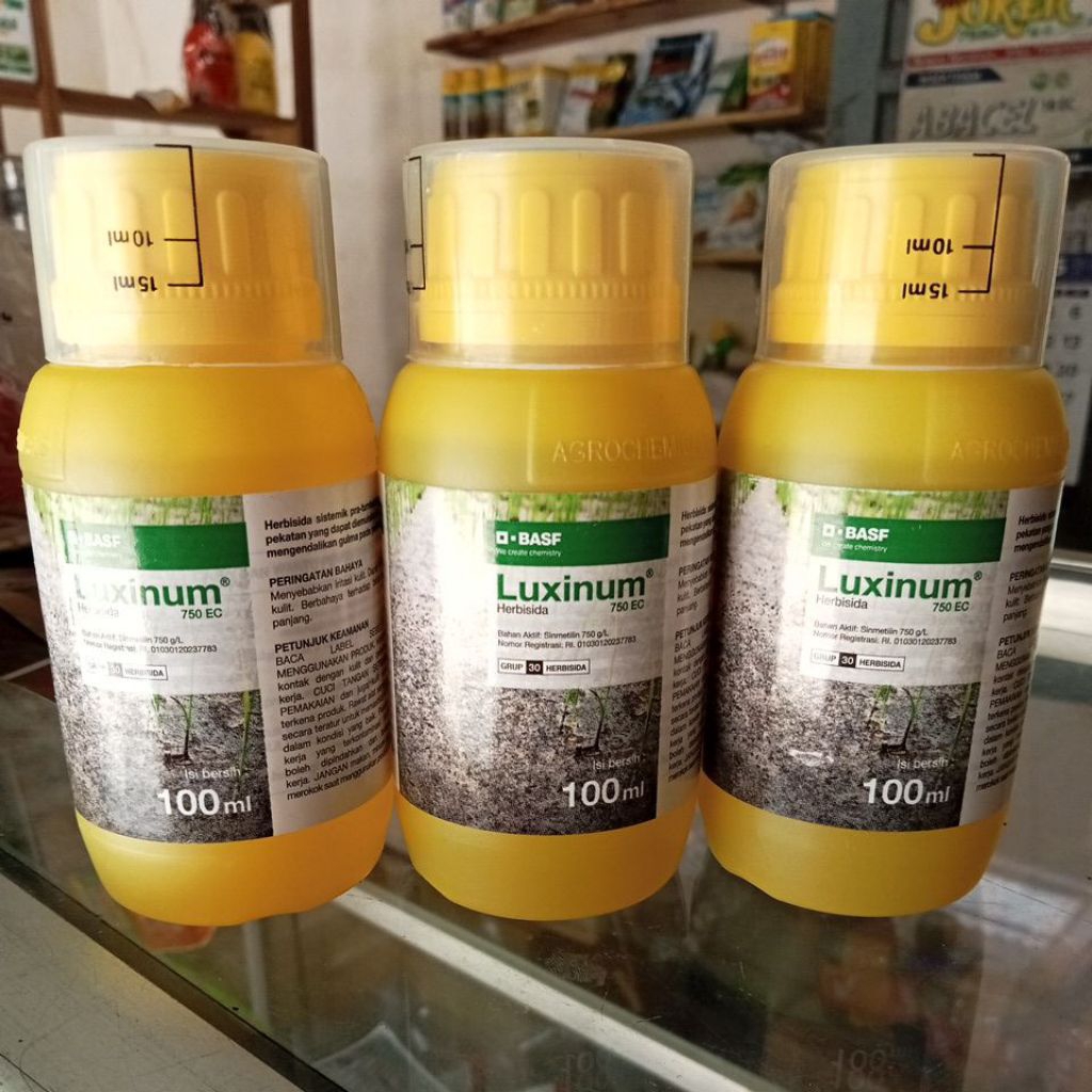 Herbisida Luxinum 750EC pembeku dan penghacur biji gulma (pada padi sawah)