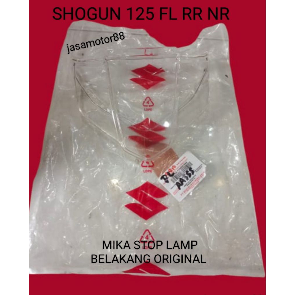MIKA KACA STOP LAMP BELAKANG SHOGUN 125 FL RR NR ORIGINAL