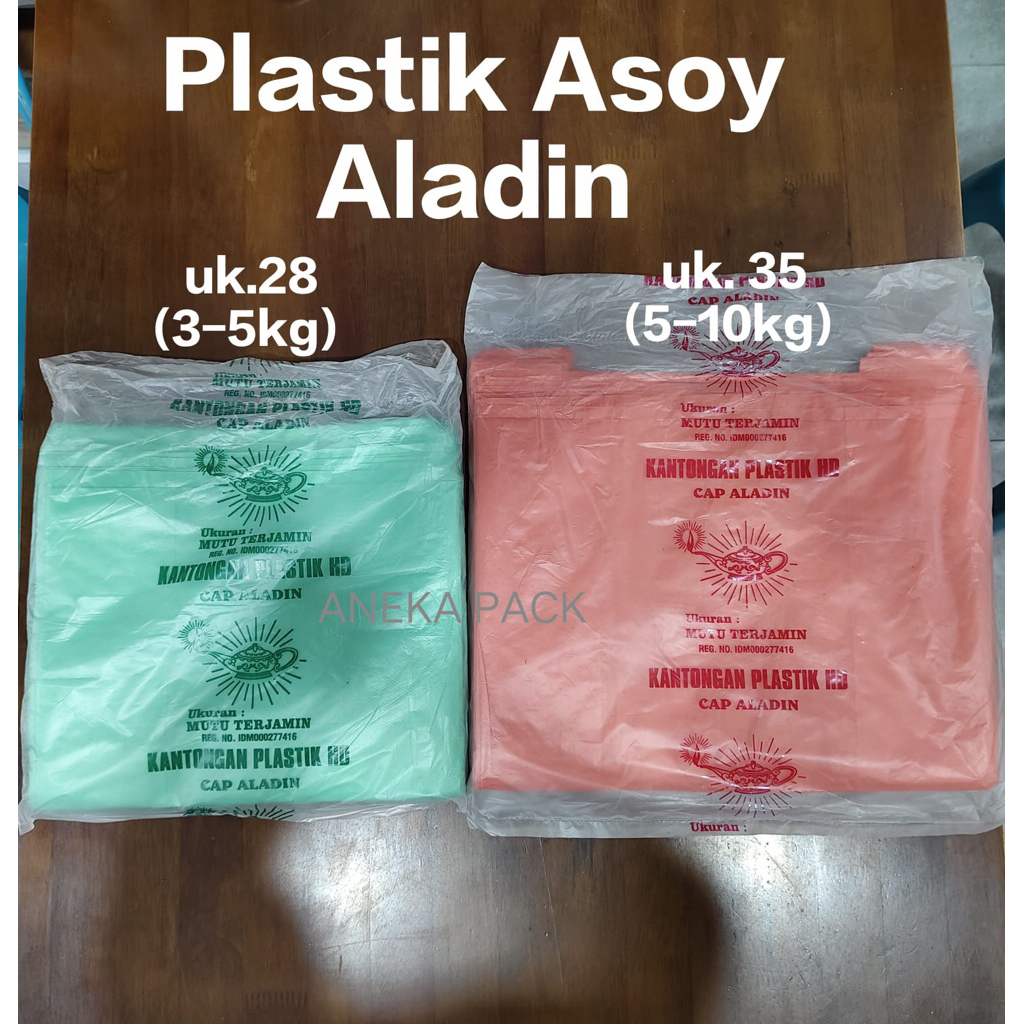 plastik asoy warna merek aladin