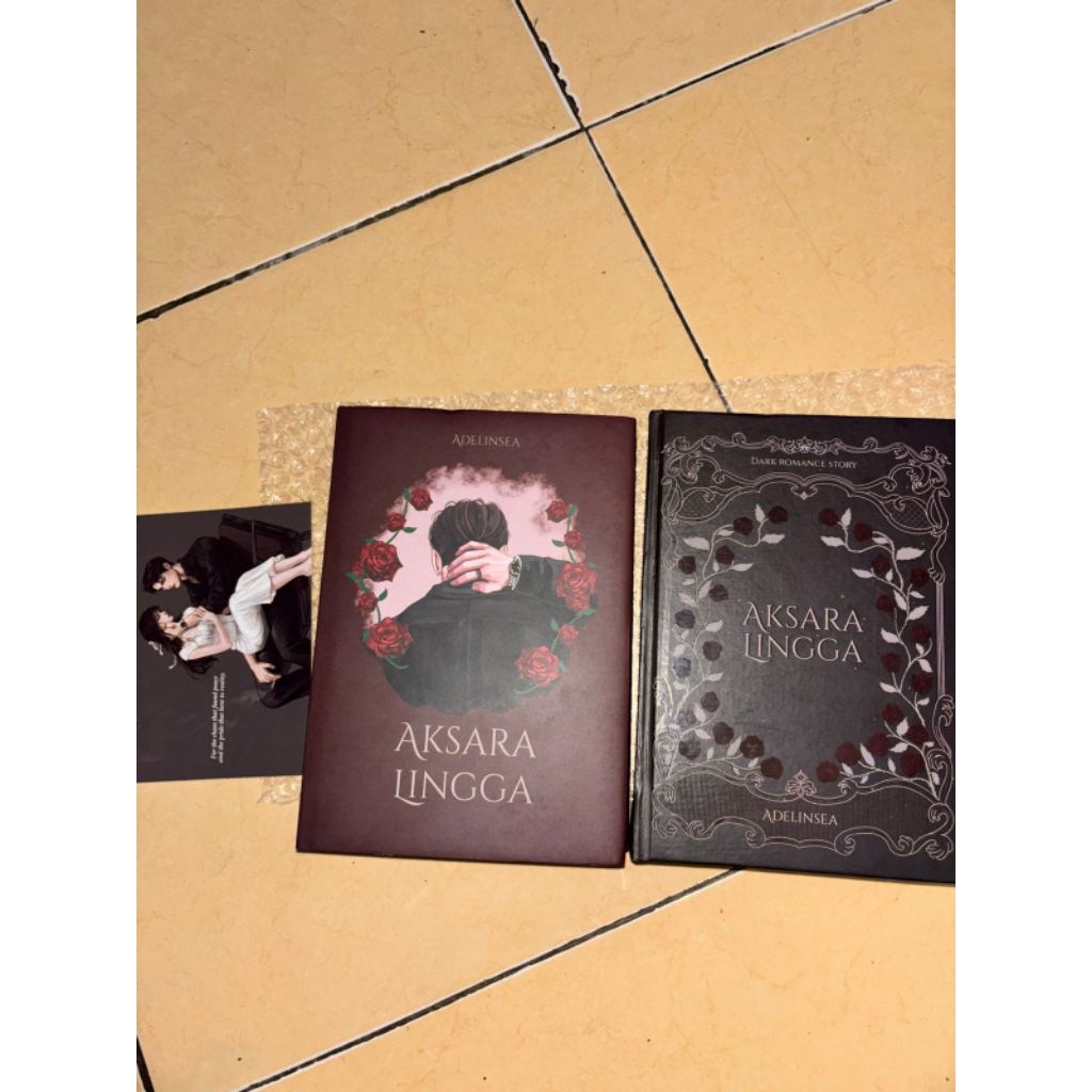 [PRELOVED] AKSARA LINGGA NOVEL (HARDCOVER) BY ADELINSEA *MINUS DI DESC