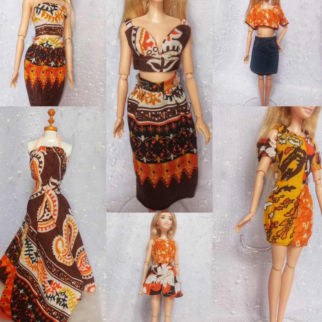 baju boneka Barbie