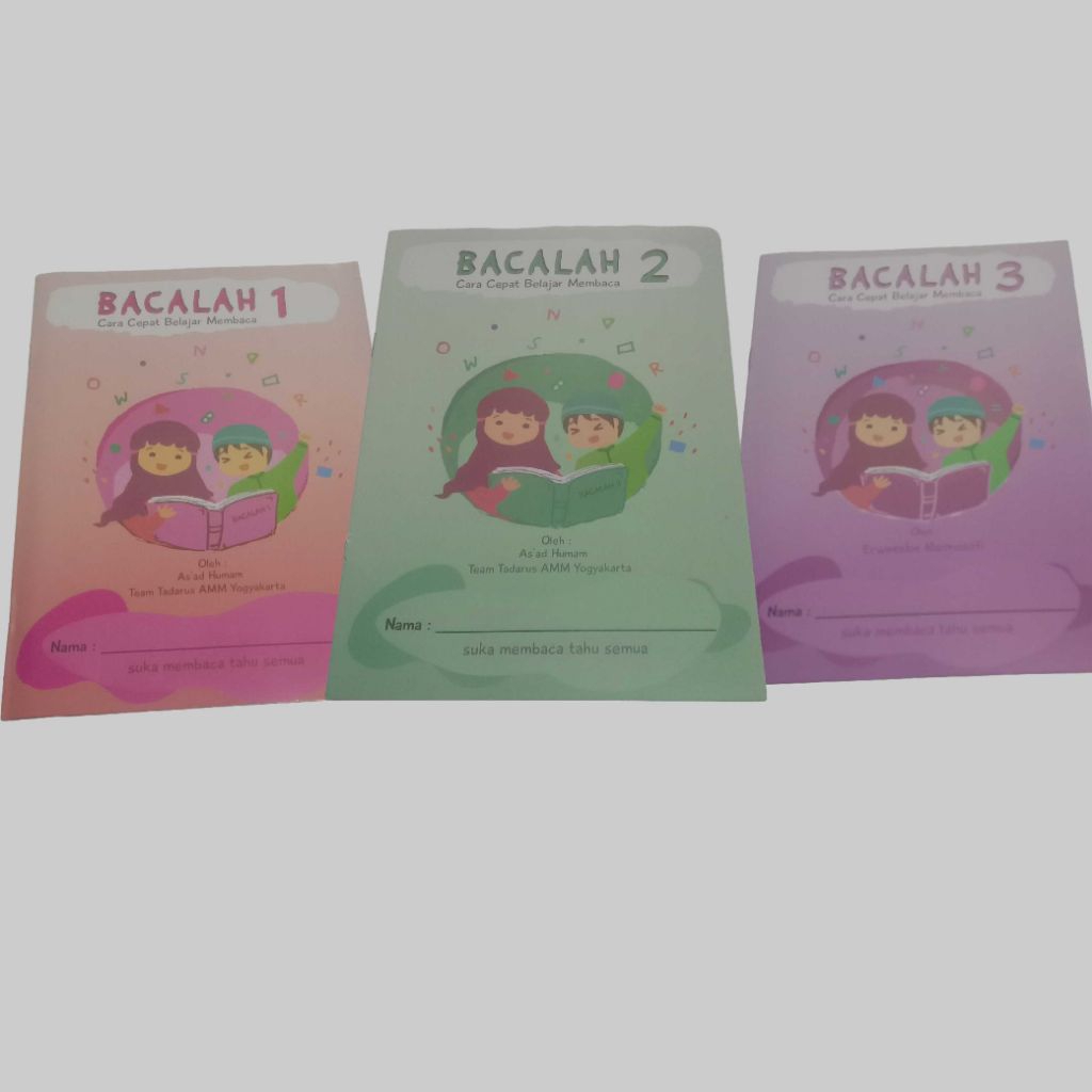 Buku Bacalah JILID 1/2/3