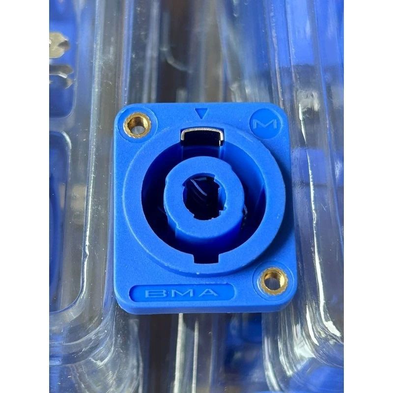SOKET SPIKON BMA ORIGINAL BIRU / BIRU SOCKET SPIKON BMA SOKET SPEAKON SOCKET SPEAKON BMA ORIGINAL