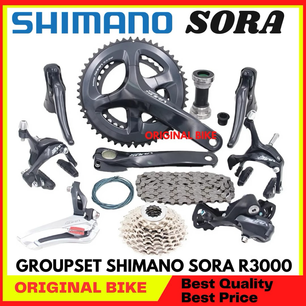Groupset Shimano Sora R3000 Original Terbaru