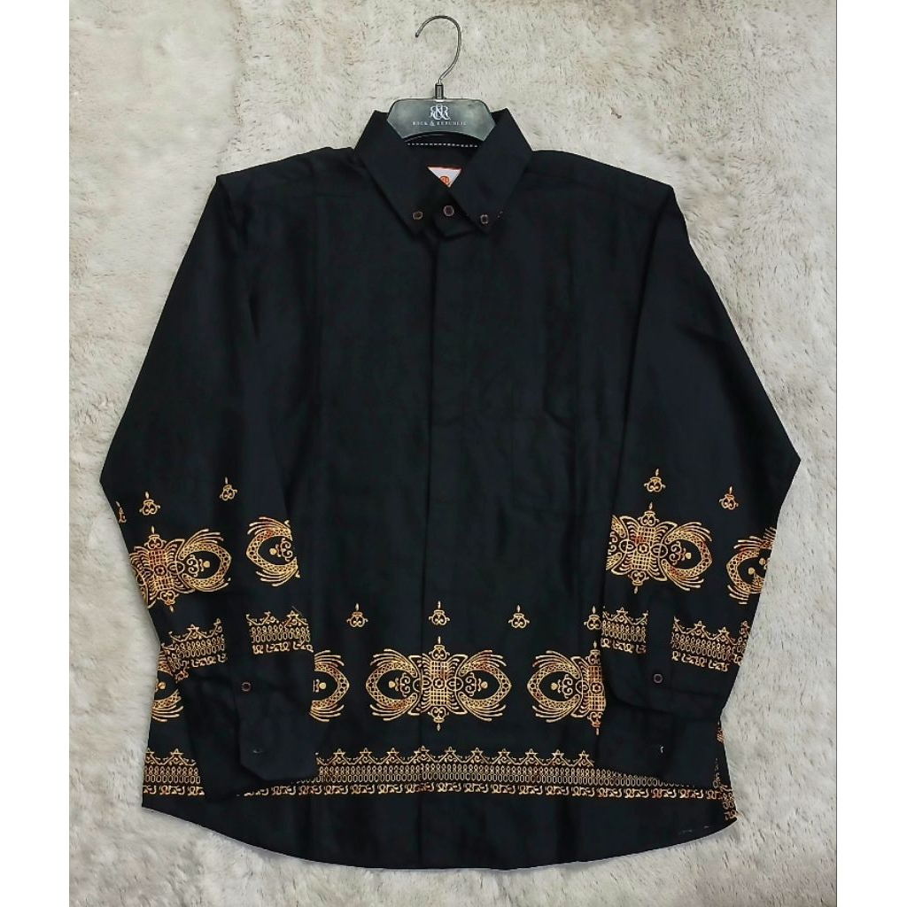 BAJU BATIK PANJANG PRIA DEWASA/KEMEJA BATIK PANJANG COWOK/BAJU BATIK PANJANG/KEMEJA BATIK PANJANG/