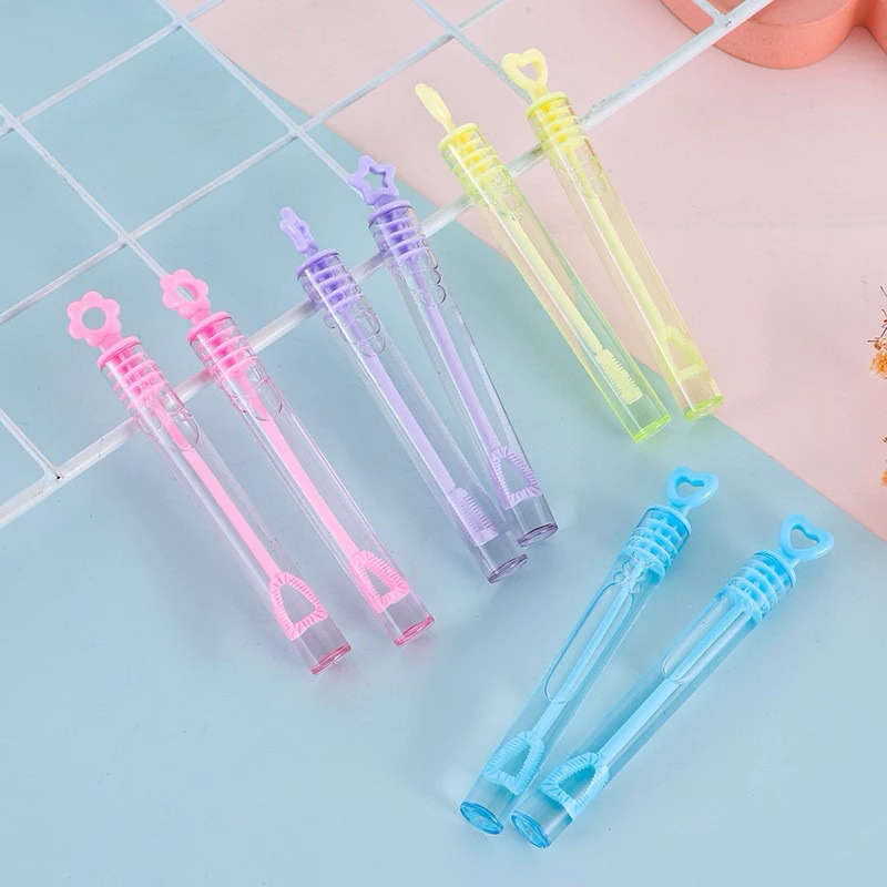 Bubble Gelembung Tiup Botol Mini Mainan Anak Balon Sabun Air Baloons