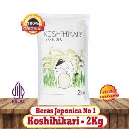 Koshihikari Beras Jepang 2KG