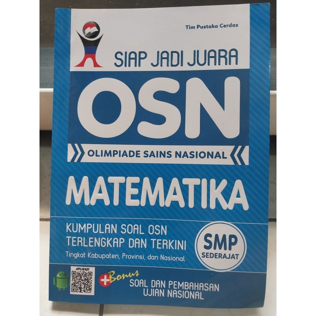 BUKU SIAP JADI JUARA OSN MATEMATIKA SMP SEDERAJAT preloved mulus like new