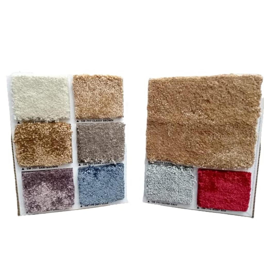 Karpet Swiss Tebal 16mm Karpet Roll Meteran | Karpet Polos | Karpet Hotel | Karpet Kantor