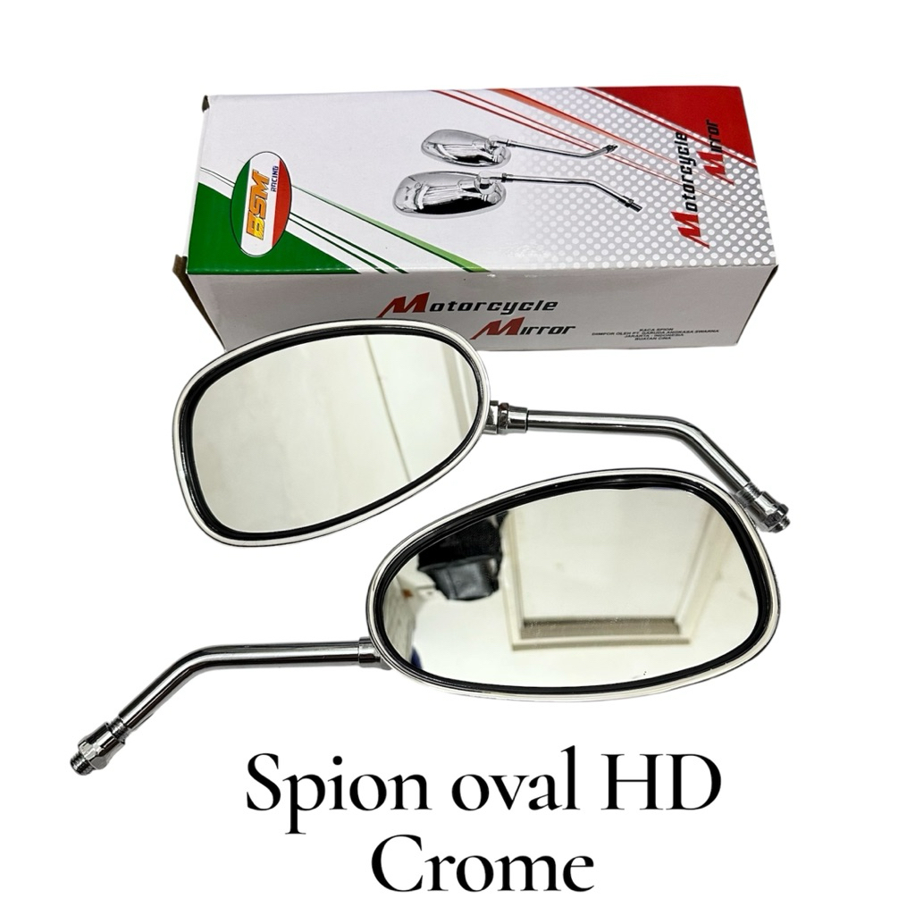 BSM RACING- Spion Retro Oval HD Classic CB Grand GL Tiger Scoopy Fazzio grand filano xsr custom japs