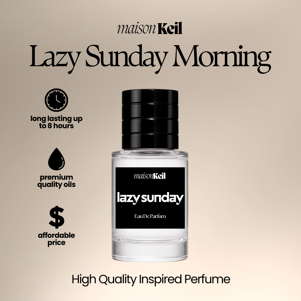 Parfum Unisex Tahan Lama - Fresh Floral Soft - Inspired By Lazy Sunday Morning - Maison Keil EDP Uni
