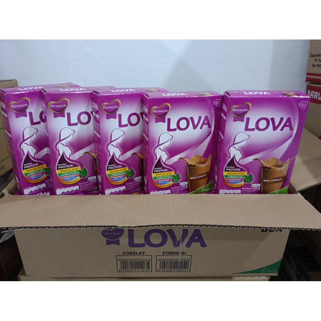 susu ibu hamil lova Prenagen 5 PCS