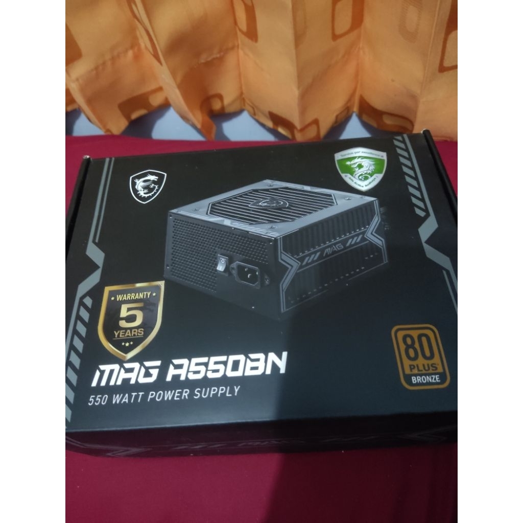 PSU MSI A550BN 550W 80+ BRONZE