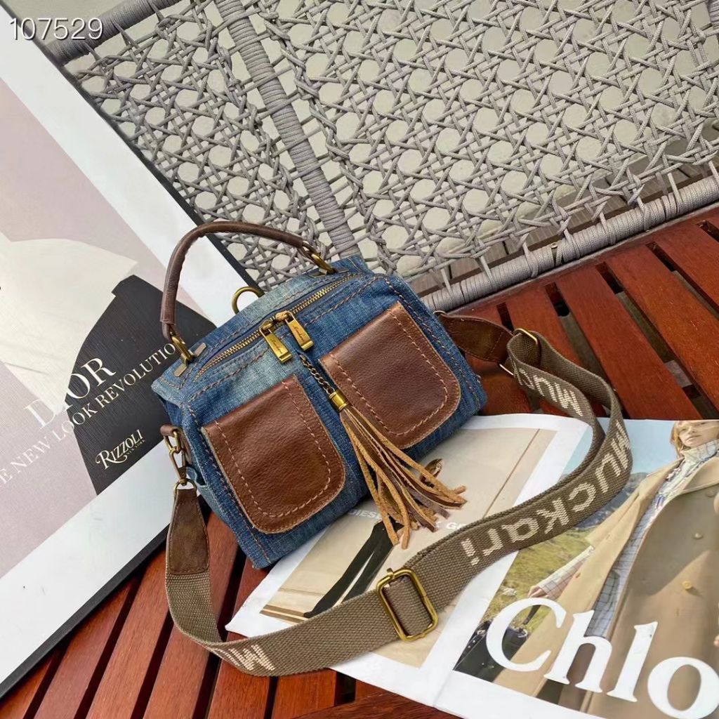 Mojito Jeans 3in1 Tass Selempang Wanita Tas Jeans Fashion Import *M0003