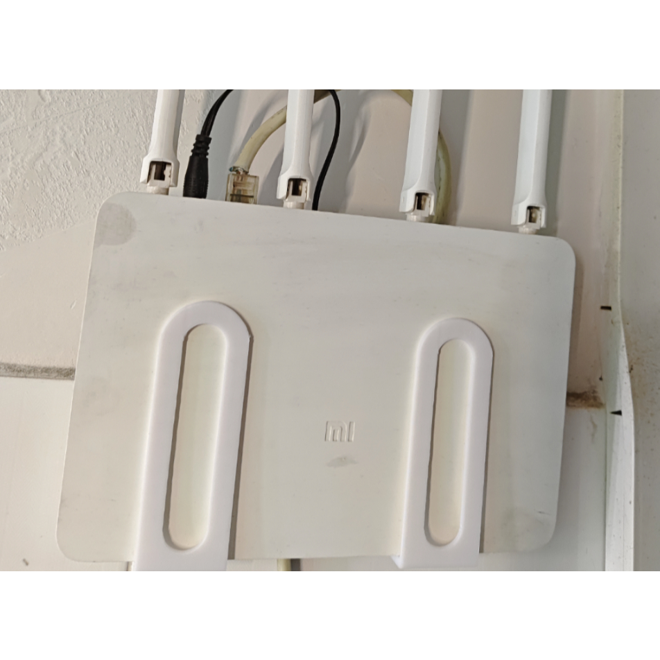 Rak Dinding Router Wifi & STB Serbaguna Tempel Tembok Multifungsi