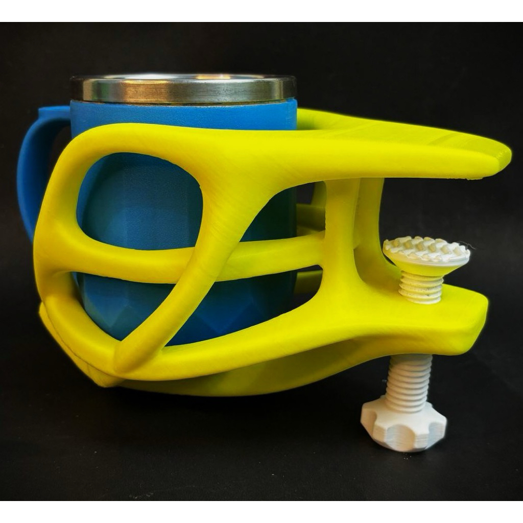 Tempat Gelas Cyberpunk Ditepi Meja – Mug Holder Desk Mount