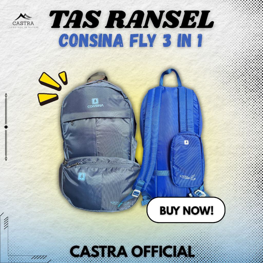 Tas Ransel Sport 20L Consina Fly Camping Outdoor