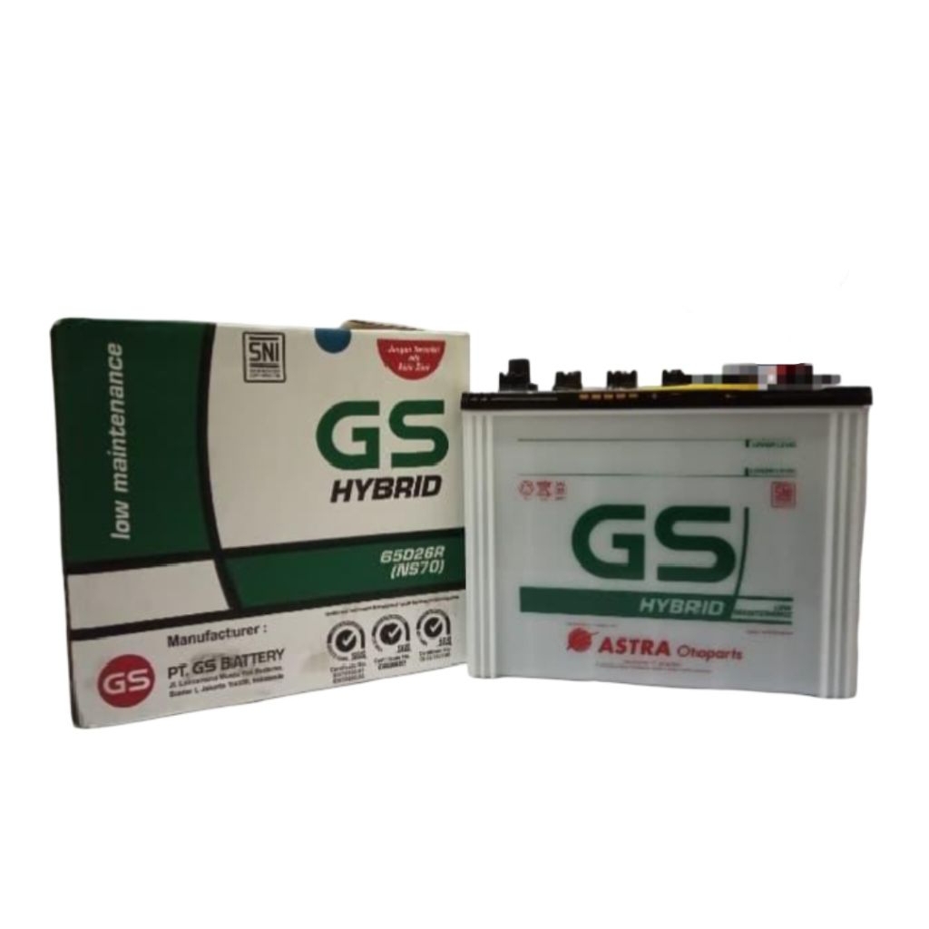 aki accu GS ASTRA HYBRID NS70 kijang diesel phanter mitsubishi ps isuzu elf dyna hino fm