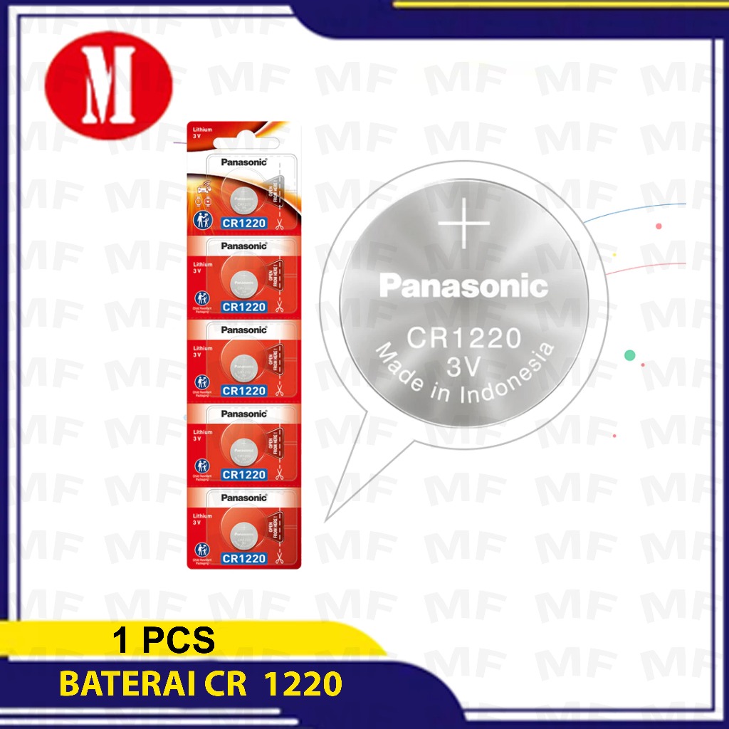 Baterai Panasonic CR1220 3V