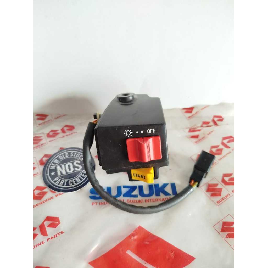 HOLDER SAKLAR SWITCH STATER STARTER KANAN SUZUKI CRYSTAL RC100 RC 100 ORIGINAL ORISINIL ORI ASLI SGP
