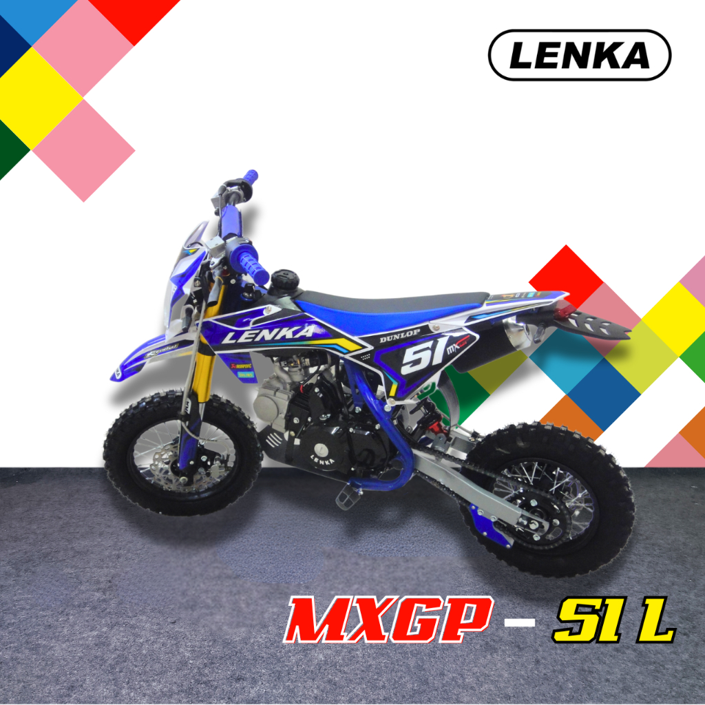Lenka MXGP 51L Medium Trail 50cc Matik Motor Medium Cross