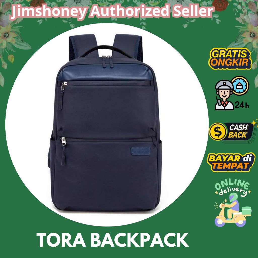 JIMS HONEY TORA BACKPACK Tas Ransel Unisex Pria Wanita Jimshoney Semarang Trendy Elegan