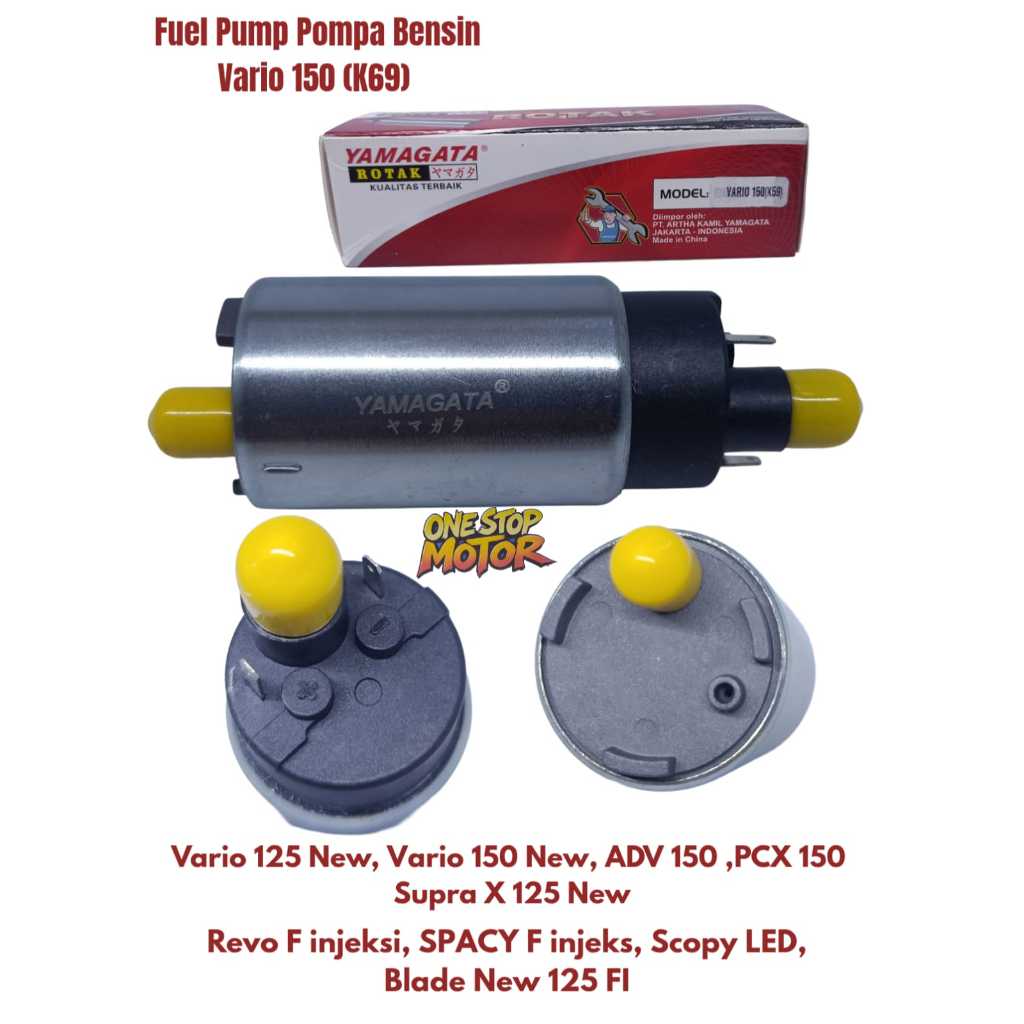ROTAK POMPA BENSIN VARIO 150 NEW YAMAGATA K59 VARIO 125 NEW ASLI ORIGINAL YAMAGATA