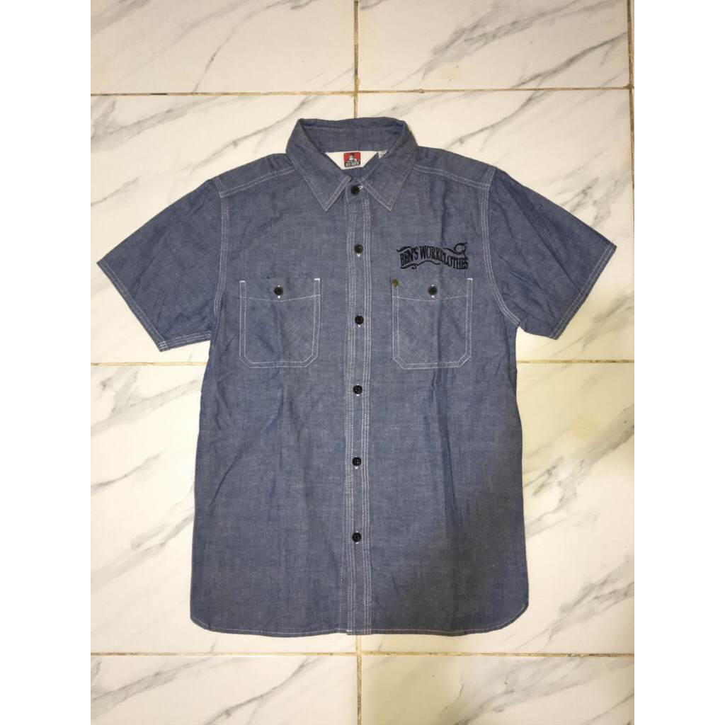 KEMEJA BEN DAVIS DOUBLE POCKET