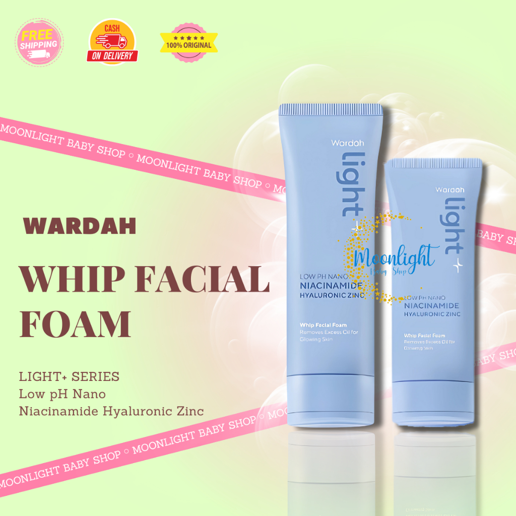 Wardah Lightening Whip Facial Foam | Facial Wash Sabun Muka Wardah