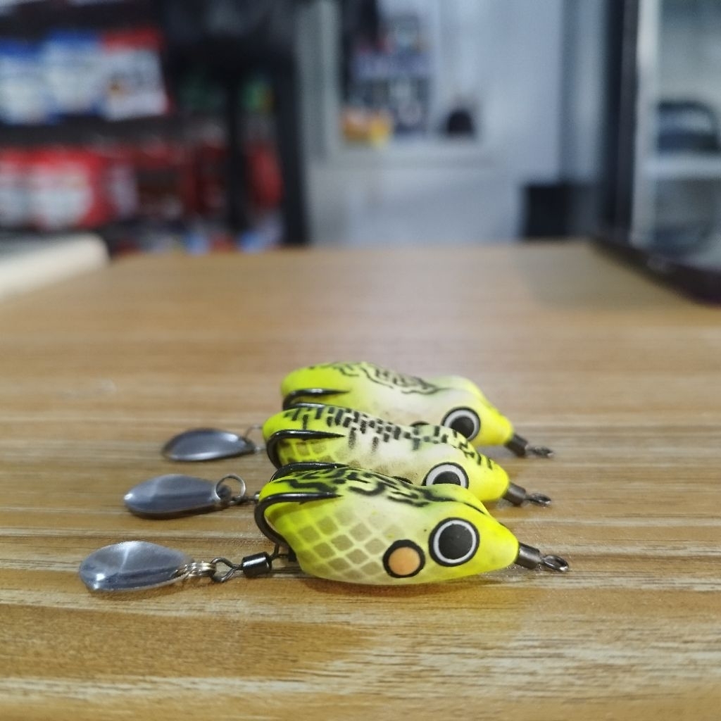 SOFT FROG MEGA LURE 3,5CM , 4CM DAN 4,5CM