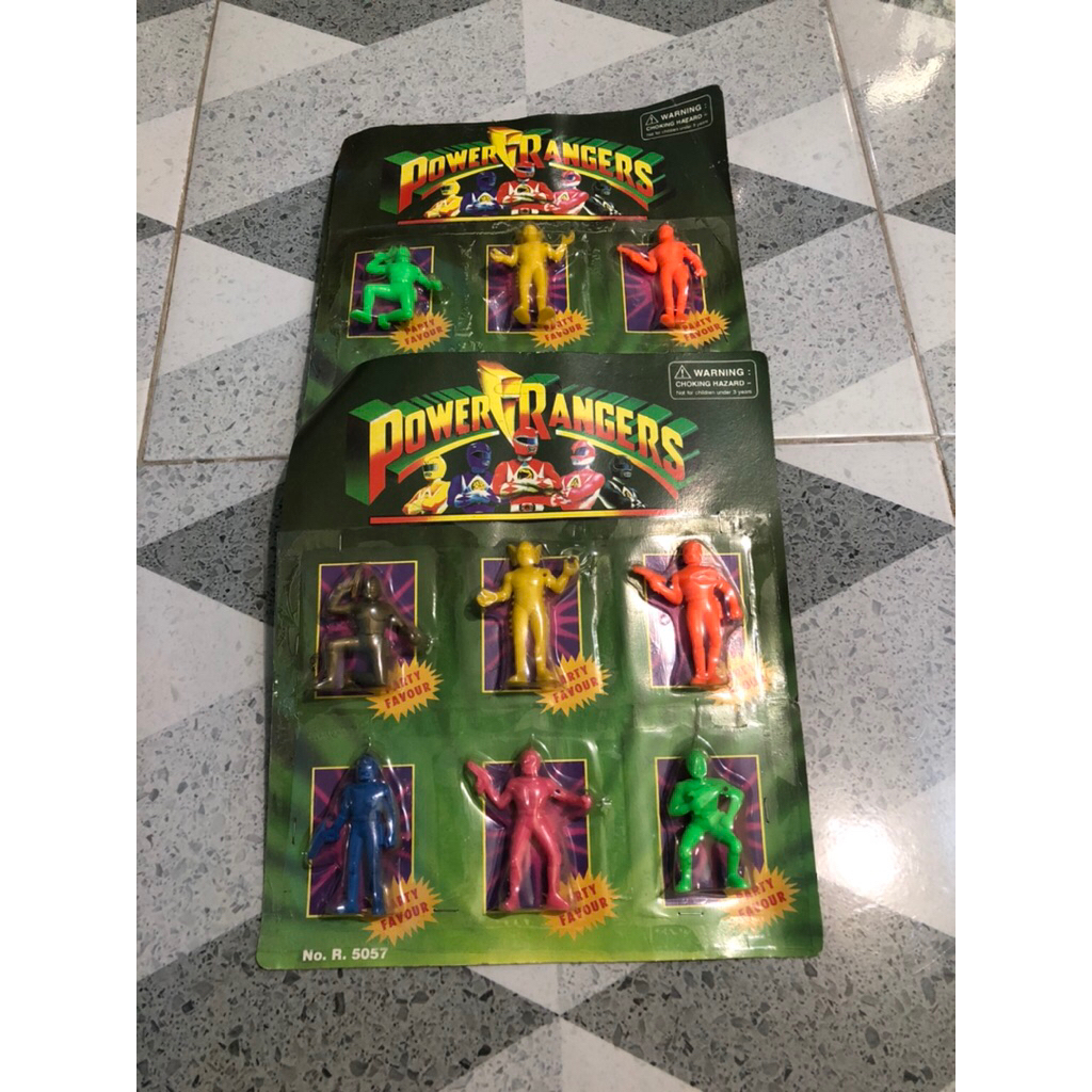 Mainan jadul power rangers 90an