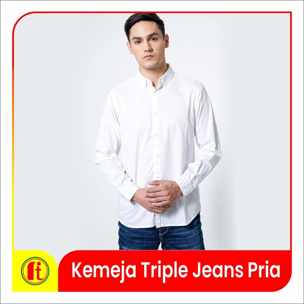 Kemeja Triple Jeans Pria Dewasa - RITA