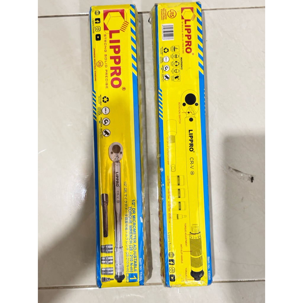 Kunci Torsi Lippro 210Nm Original