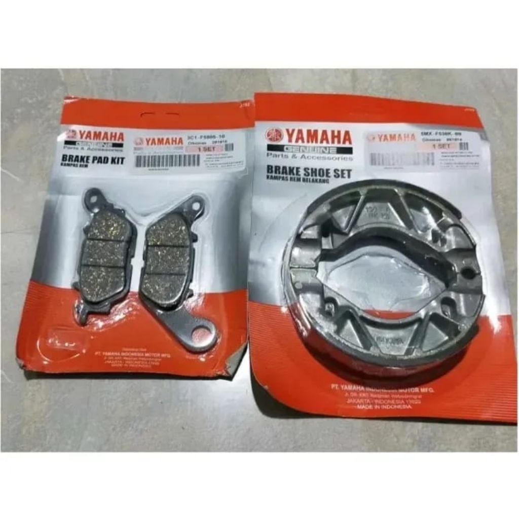 Paket kampas  Rem Mio Mio j Vixion old kampas rem depan & belakang