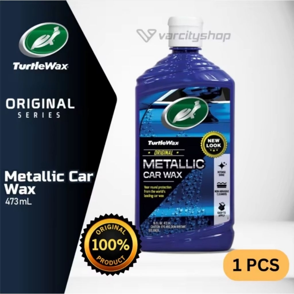 ORIGINAL Turtle Wax Metalik Car Wax Liquid Metallic Car Wax Liquid