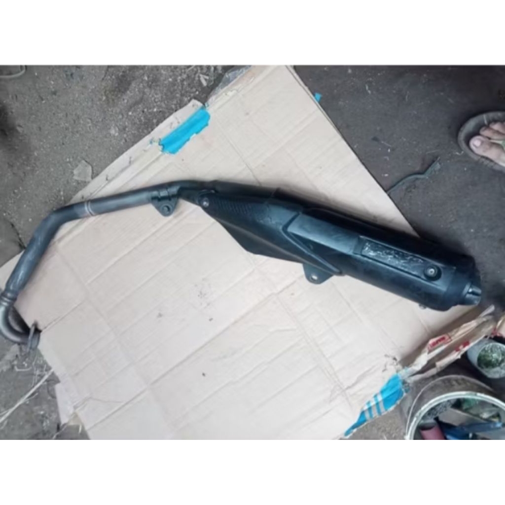KNALPOT MOTOR YAMAHA R15 V2 ORIGINAL COPOTAN