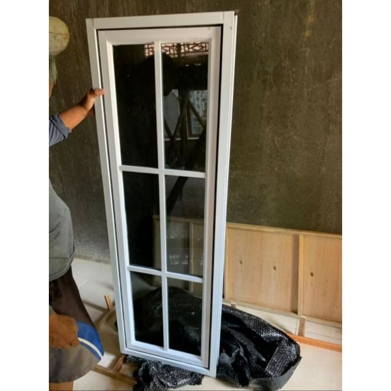 Kusen Jendela Aluminium Casement Ornaman T120xL40