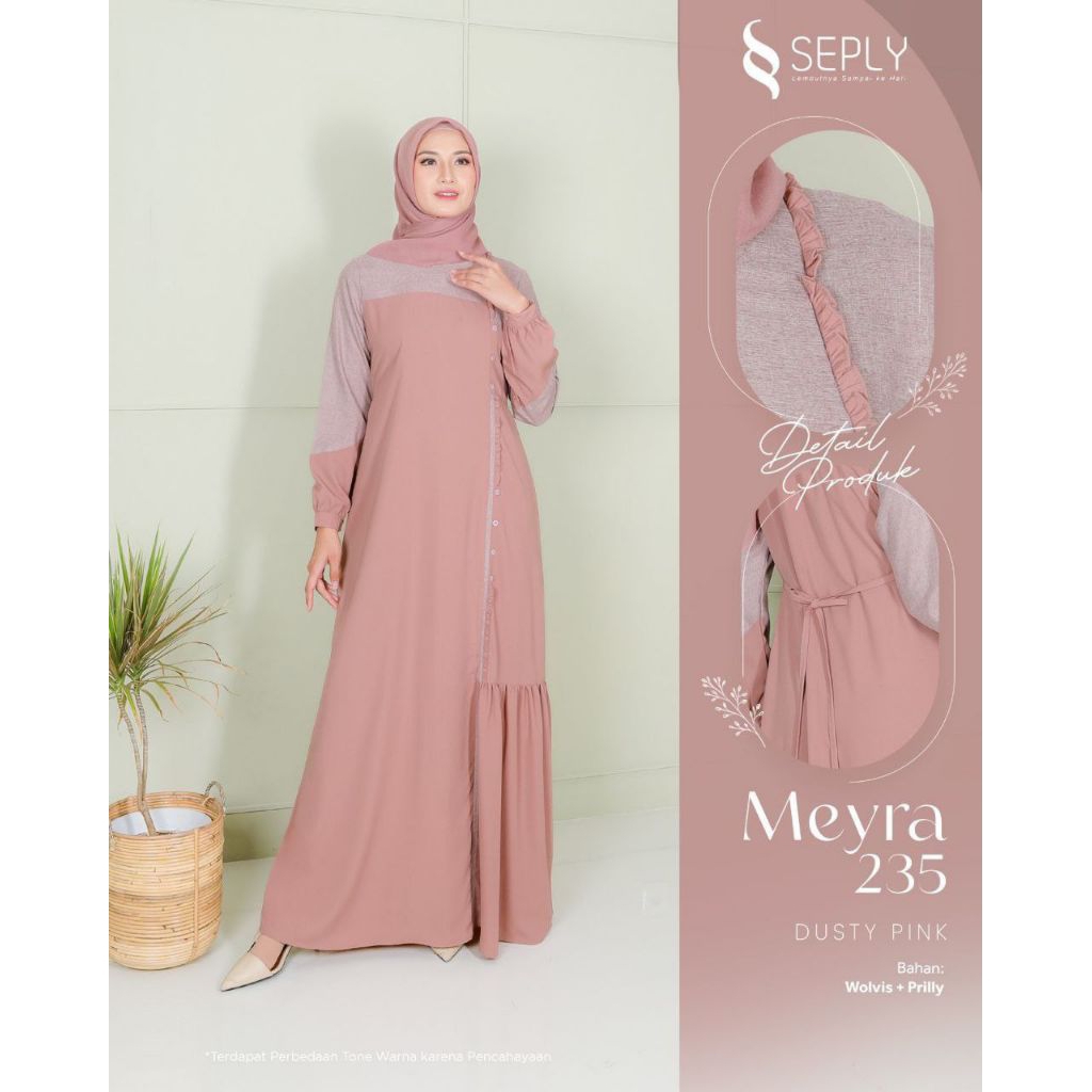 GAMIS SEPLY MEYRA 235 DUSTY PINK / GAMIS SEPLY MEYRA / GAMIS SEPLY ORIGINAL / GAMIS SEPLY / GAMIS RE