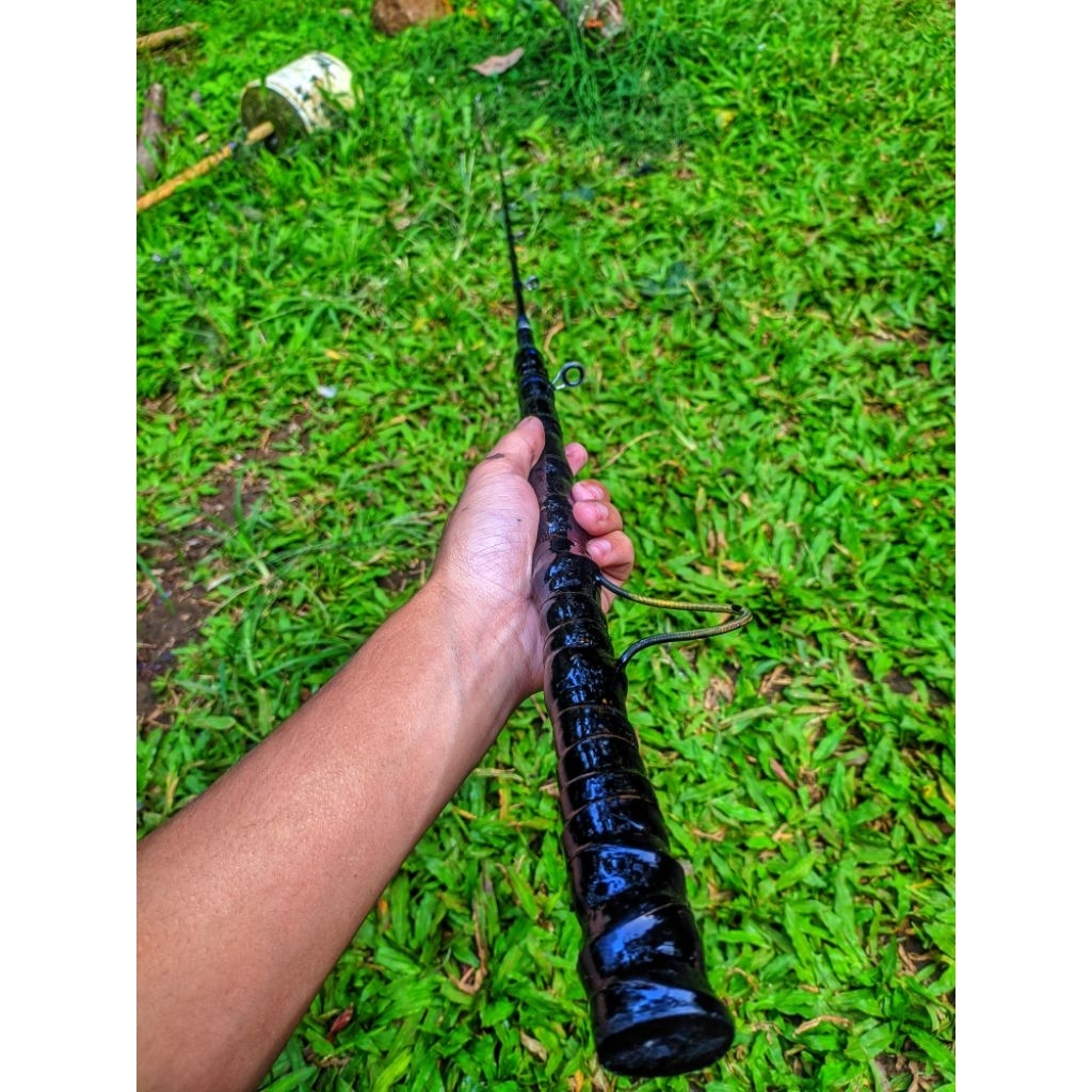 Joran pancing galatama bawal bambu cendani besutan tanpa relseat